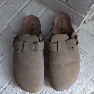 Women's Beige Slip-On Shoes